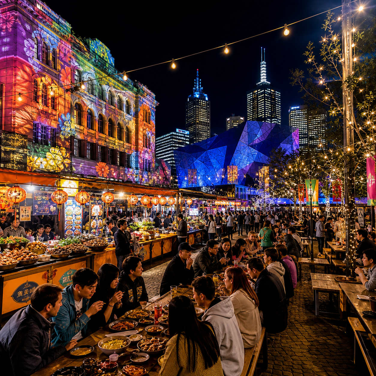 El papel de la gastronomía en los festivales culturales urbanos